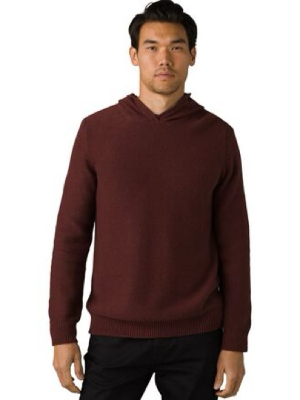 Prana Sz Lg North Loop Slim Hooded Sweater - Men's